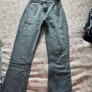 Abercrombie & Fitch Light Blue slim straight